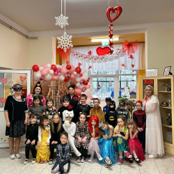 Bal karnawałowy - grupa "Tygrysy"